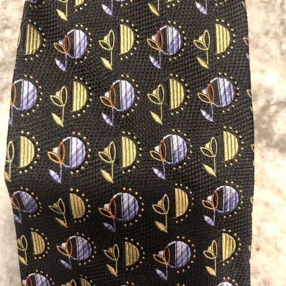 ROBERT TALBOTT Tie, black, Purple Gold - Picture 5 of 6